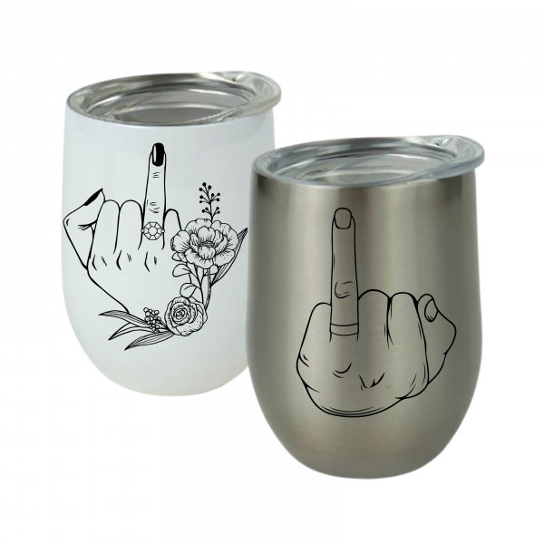 Stainless Steel Ring Fingers Travel Mugs