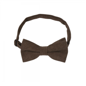 Brown Washed Out Look Bow Tie