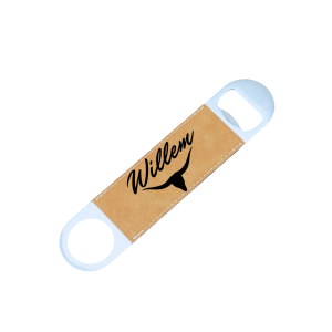 Buck Personalised Bar Blade Tan