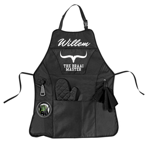 The Braai Buck Master Cookout Braai Apron