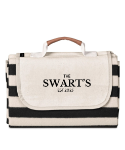 The Surname Personalised Serendipio Brookhill Picnic Blanket